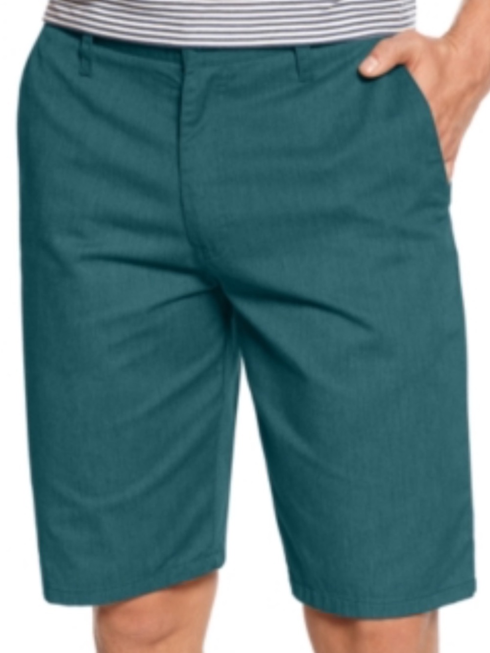 Volcom Men's Teal Frickin’ Chino Classic Stretch Shorts. Size 36.